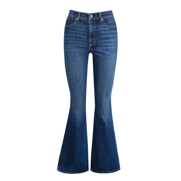 Jessica Simpson Women’s Harvest Moon Flare Bell Jeans Sculpt Stretch Size 32 New - Picture 1 of 15